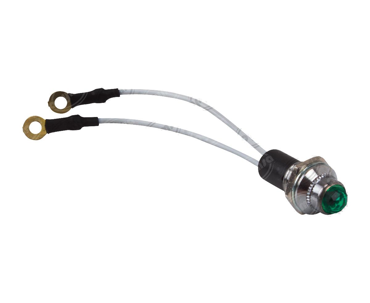 FOCO INCANDESCENTE VERDE 12V 1PZ TIPO PILOTO IMPORTADO FO-PI 