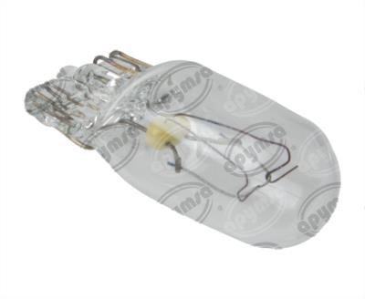 FOCO INCANDESCENTE 158 TRANSPARENTE 12V 3W 1 POLOS 1PZ TIPO PELLIZCO NACIONAL 158 