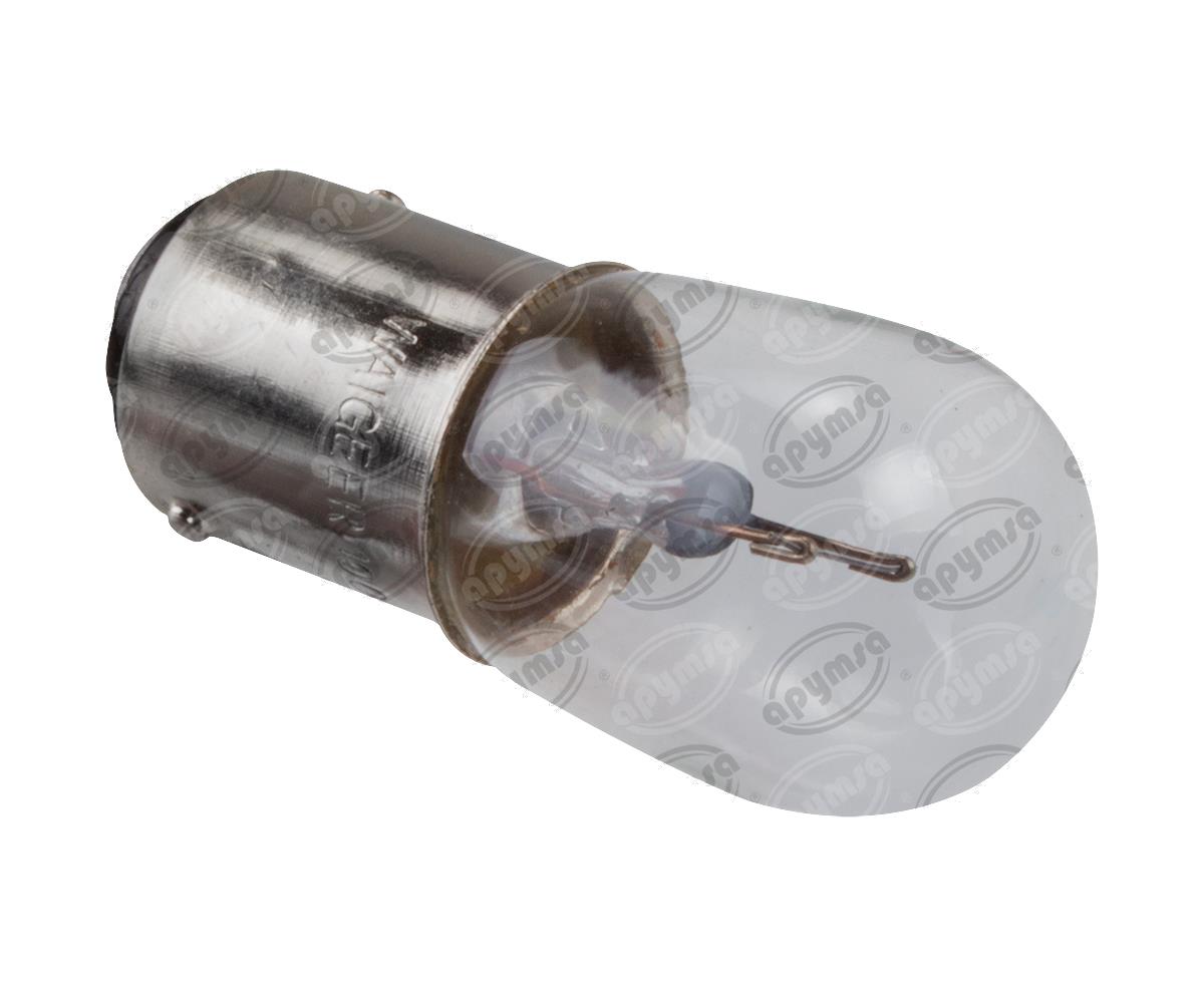 FOCO INCANDESCENTE 1004 TRANSPARENTE 12V 5W 2 POLOS 1PZ WAIGEER 1004 