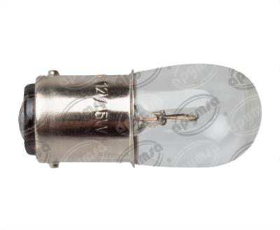 FOCO INCANDESCENTE 1004 TRANSPARENTE 12V 15W 2 POLOS 1PZ QBH STAR 1004 
