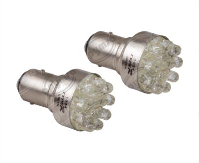 FOCO LEDS 1034 / 1157 VERDE 12V 12 LEDS 21-5W 2PZ HQL 1034 V 