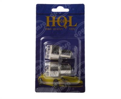 FOCO LEDS 1034 / 1157 AMBAR 12V 12 LEDS 21-5W 2PZ HQL 1034 A 