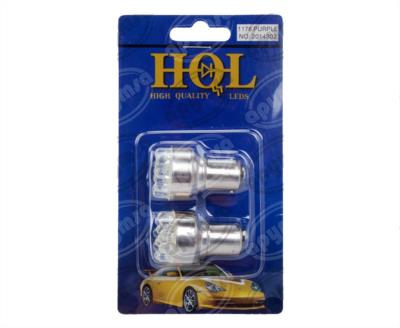 FOCO LEDS 1176 MORADO 12V 12 LEDS 21-5W 2PZ HQL 1176 M 