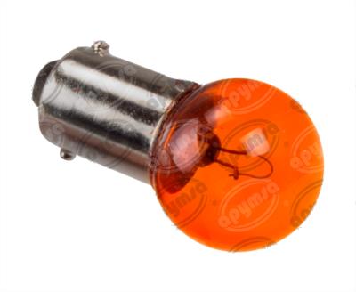 Bombilla intermitente naranja FLOSSER con pinzas BA15S 12V 10W