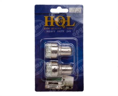 FOCO LEDS 1176 ROJO 24V 12 LEDS 5W 2PZ HQL 1176 24V 