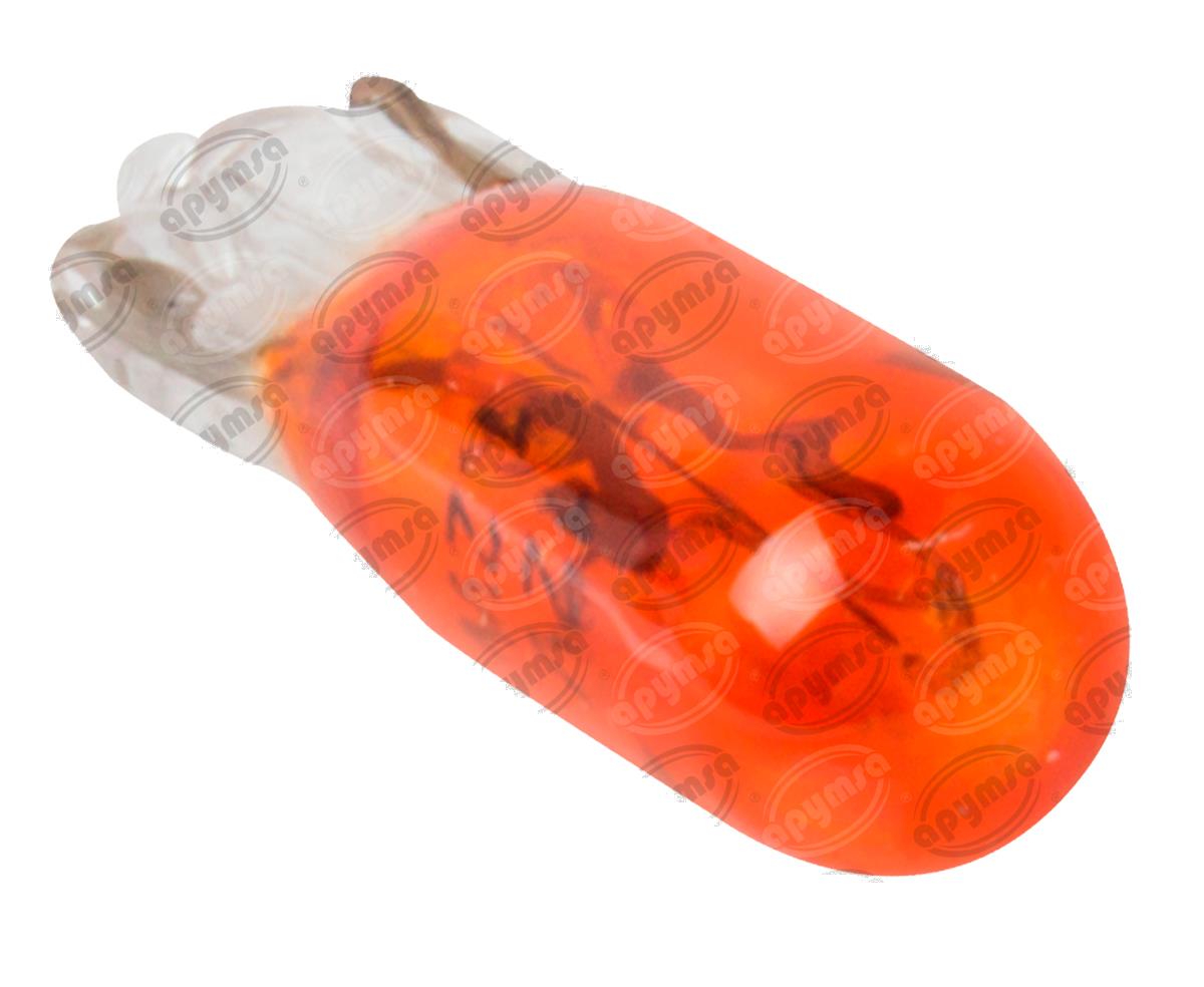 FOCO INCANDESCENTE 73 AMBAR 12V 3W 1 POLOS 1PZ TIPO PELLIZCO MINI QBH STAR TABLERO 73 