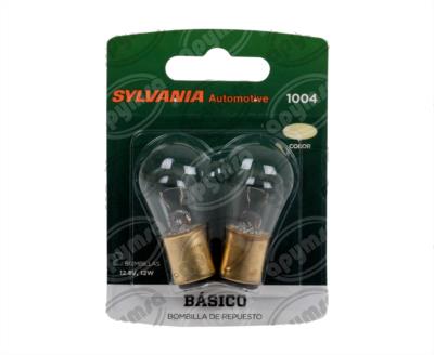 FOCO INCANDESCENTE 1004 TRANSPARENTE 12V 12W 2 POLOS 2PZ OSRAM 85108 