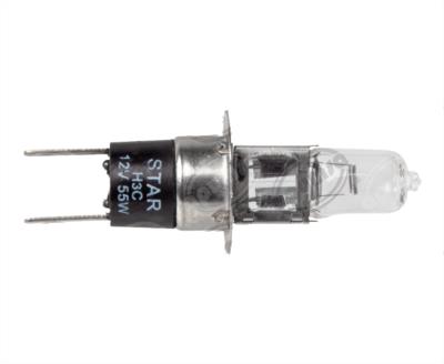 FOCO HALOGENO H3 TRANSPARENTE 12V 55W 1PZ TIPO MODERNO STAR QBH STAR H3-C 