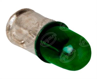 FOCO INCANDESCENTE 3799 VERDE 12V 2W 1 POLOS 1PZ TIPO VDO CHICO STAR QBH STAR 710 