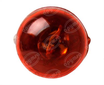 FOCO INCANDESCENTE T8.5 AMBAR 12V 3W 1 POLOS 1PZ TIPO VDO GRANDE QBH STAR 8500 