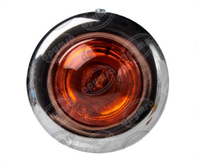 FOCO INCANDESCENTE AMBAR 12V 35W 1PZ TIPO OJO DE VENADO CON BASE STAR QBH STAR C6INO12 