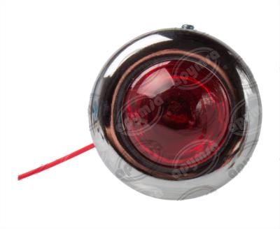 FOCO INCANDESCENTE ROJO 12V 35W 1PZ TIPO OJO DE VENADO CON BASE STAR QBH STAR C6INO12 