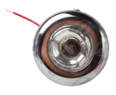 FOCO INCANDESCENTE TRANSPARENTE 12V 35W 1PZ TIPO OJO DE VENADO CON BASE QBH STAR C6INO12 
