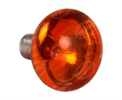 FOCO INCANDESCENTE AMBAR 12V 35W 1 POLOS 1PZ TIPO OJO DE VENADO SIN BASE STAR QBH STAR 4512 