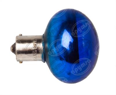 FOCO INCANDESCENTE AZUL 12V 35W 1 POLOS 1PZ TIPO OJO DE VENADO SIN BASE STAR QBH STAR 4512 