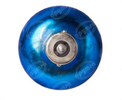 FOCO INCANDESCENTE AZUL 12V 35W 1 POLOS 1PZ TIPO OJO DE VENADO SIN BASE STAR QBH STAR 4512 