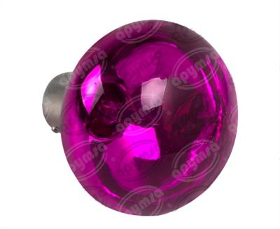 FOCO INCANDESCENTE MORADO 12V 35W 1 POLOS 1PZ TIPO OJO DE VENADO SIN BASE STAR QBH STAR 4512 