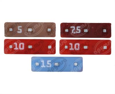 FUSIBLE MODERNO MICRO3 5 PIEZAS VARIOS AMPS LITTELFUSE 00940564ZPA 