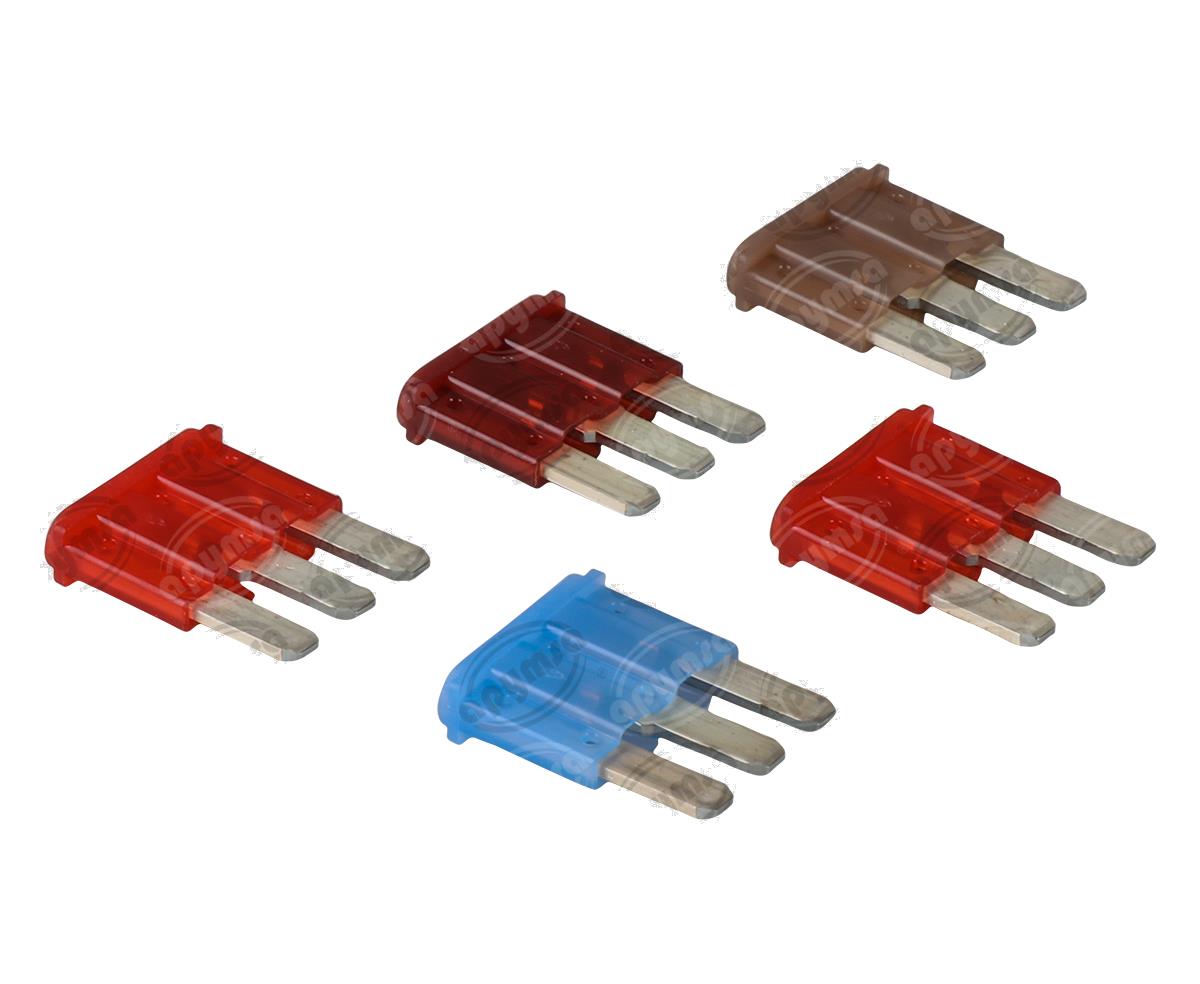 FUSIBLE MODERNO MICRO3 5 PIEZAS VARIOS AMPS LITTELFUSE 00940564ZPA 