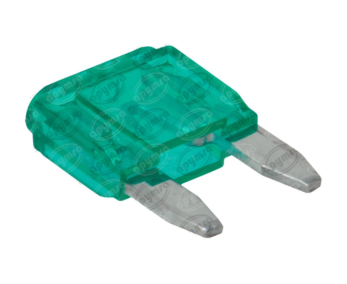 FUSIBLE MODERNO MINI VERDE ELECTREY MI 30A 