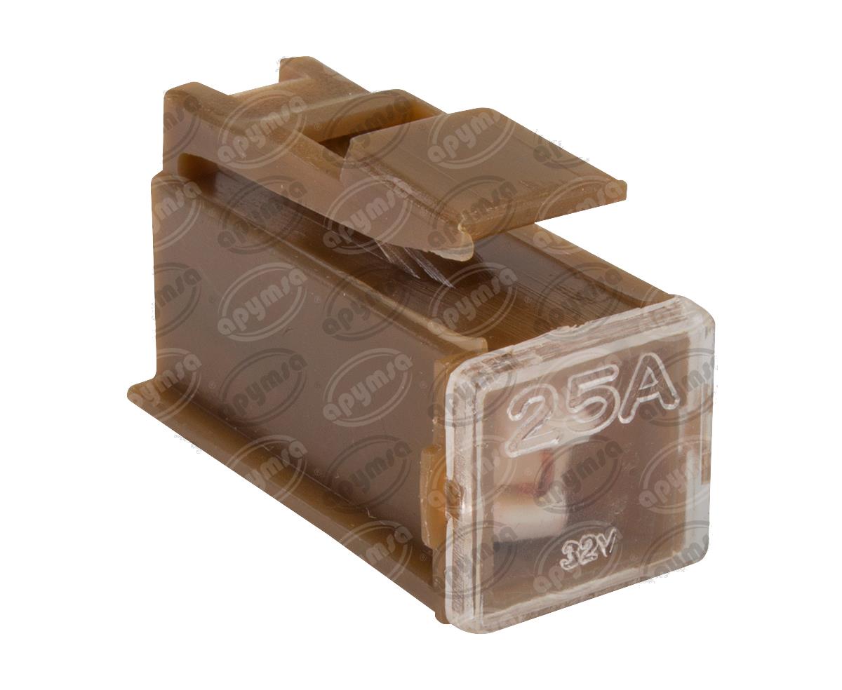 FUSIBLE MUELA BLANCO / PLATA IMPORTADO FMG 25A