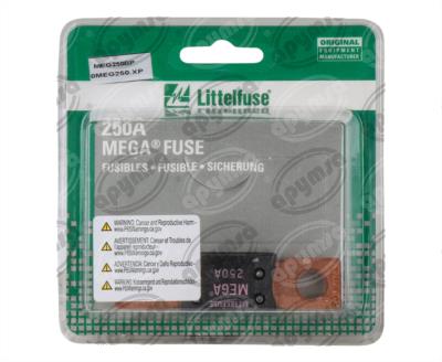 FUSIBLE PROTECCION MARCHA 250A MEGA250 LITTELFUSE 0MEG250.XP 