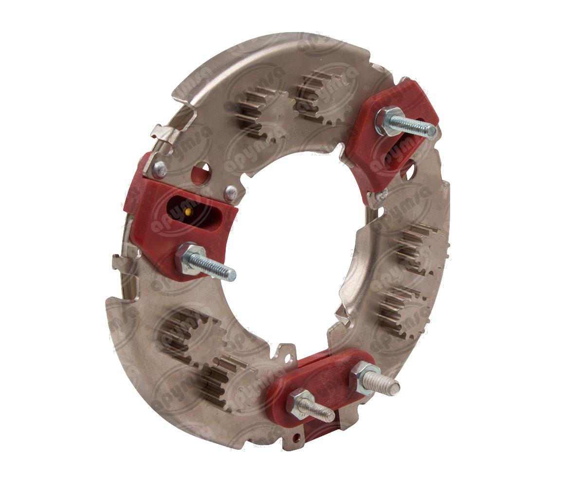RECTIFICADOR DE CORRIENTE ALTERNADOR FORD 1G, ER/EF 12V 65-95A REDONDA REWARD FR1262 
