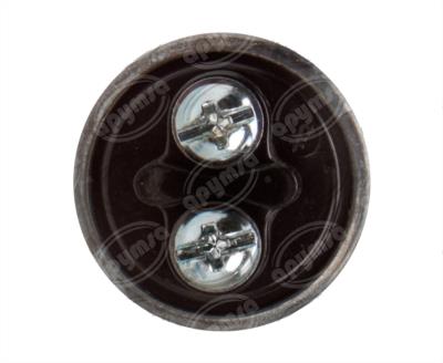 INTERRUPTOR MARCHA 12V - 24V TIPO BOTON REFORZADO CON CAPUCHON ROJO COLE HERSEE 90030-04 