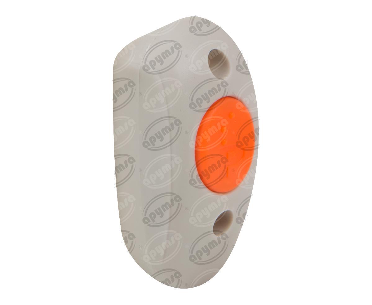 INTERRUPTOR TIMBRE 2TERMINALES TIPO BOTON TUBULAR AMBAR NACIONAL TI-TU1 