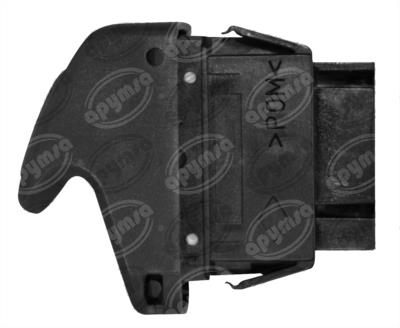 INTERRUPTOR ELEVADOR CRISTAL 6TERMINALES SENCILLO NISSAN PLATINA, RENAULT CLIO QBH DYNAMIC 77 00 429 998 