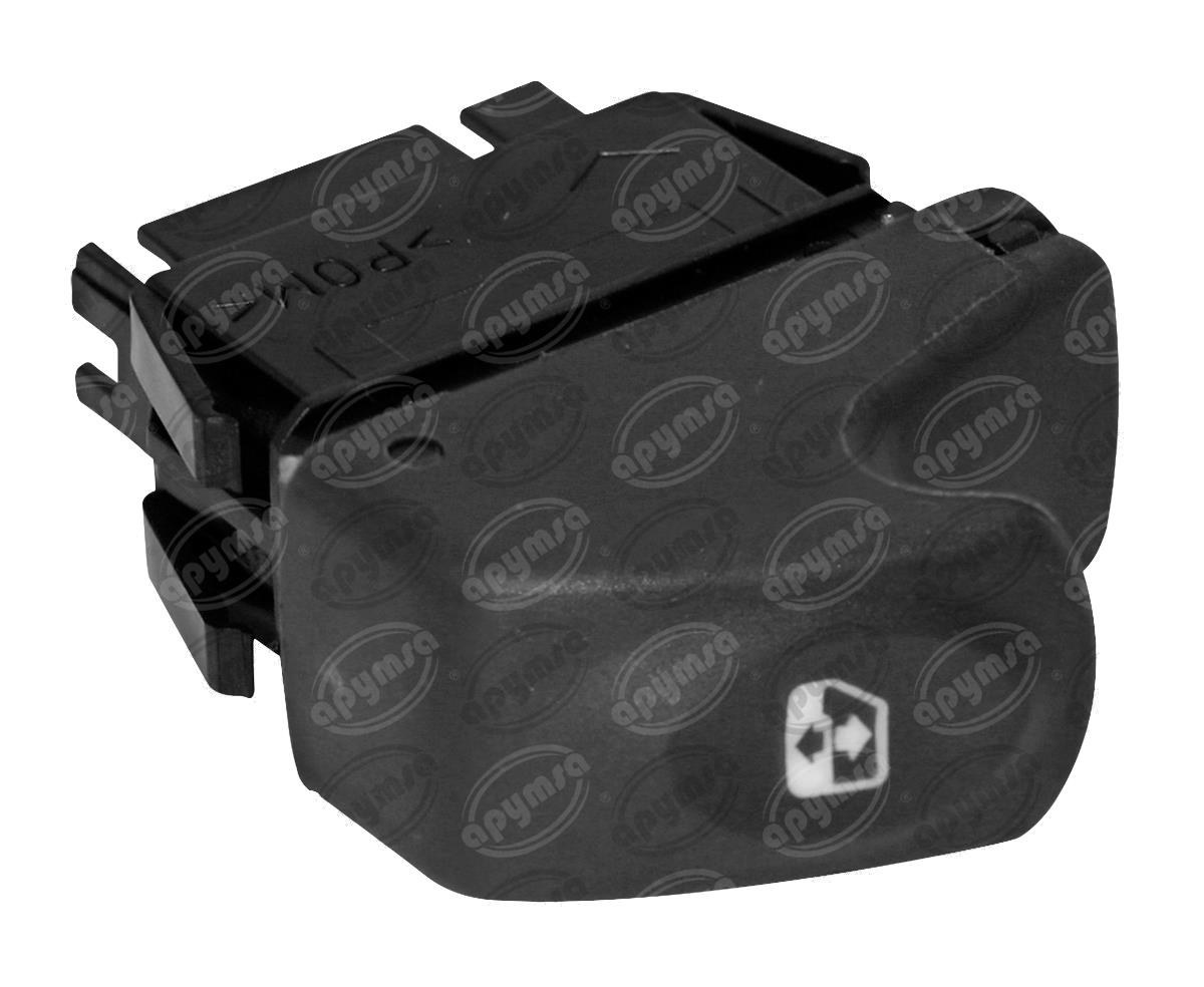 INTERRUPTOR ELEVADOR CRISTAL 6TERMINALES SENCILLO NISSAN PLATINA, RENAULT CLIO QBH DYNAMIC 77 00 429 998 