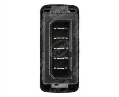 INTERRUPTOR ELEVADOR CRISTAL 5TERMINALES LADO CONDUCTOR, RENAULT CLIO, NISSAN PLATINA QBH DYNAMIC 7700307605 