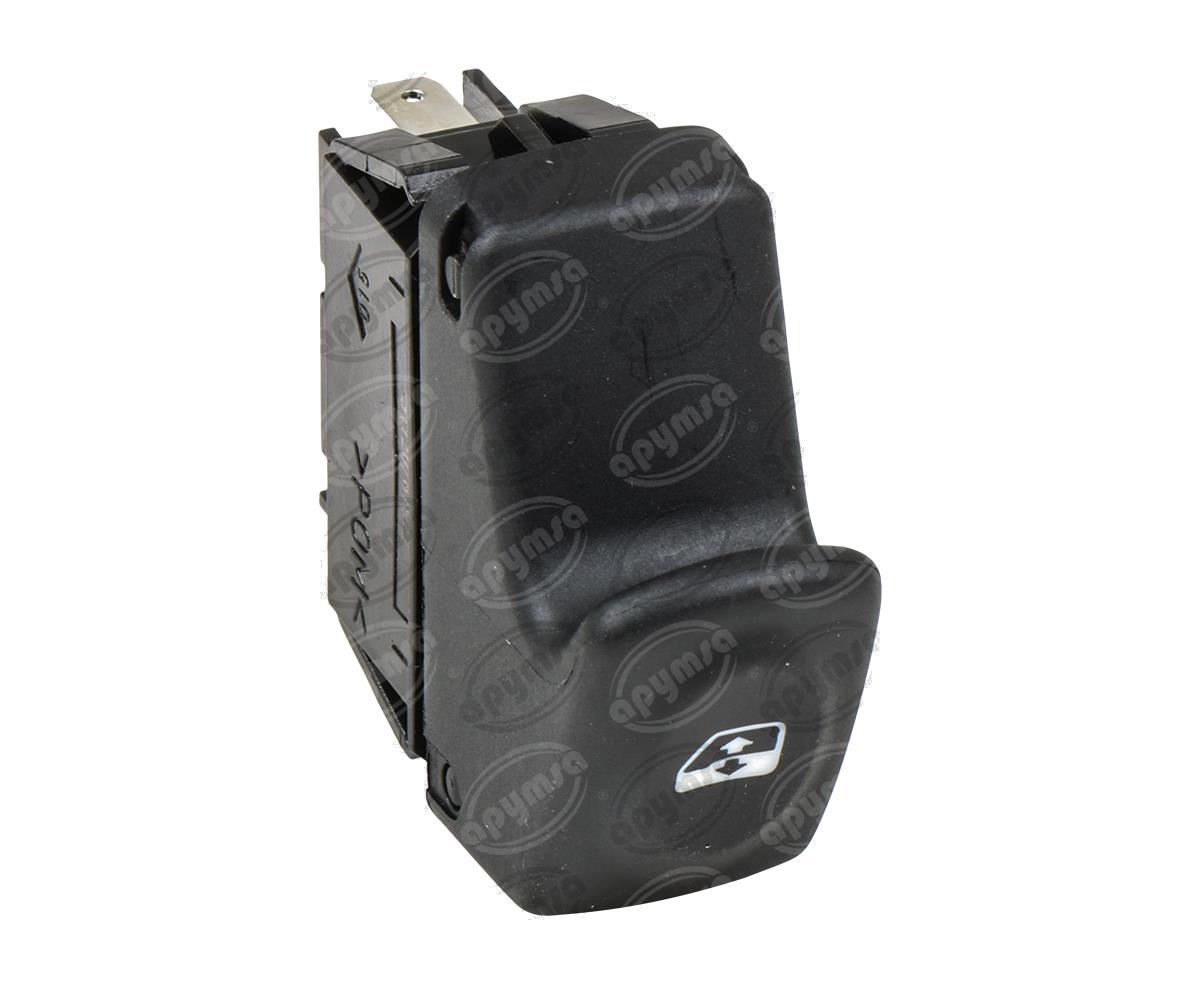 INTERRUPTOR ELEVADOR CRISTAL 6 PUNTAS SENCILLO RENAULT CLIO, MEGANE,KANGOO QBH DYNAMIC 7700938101 