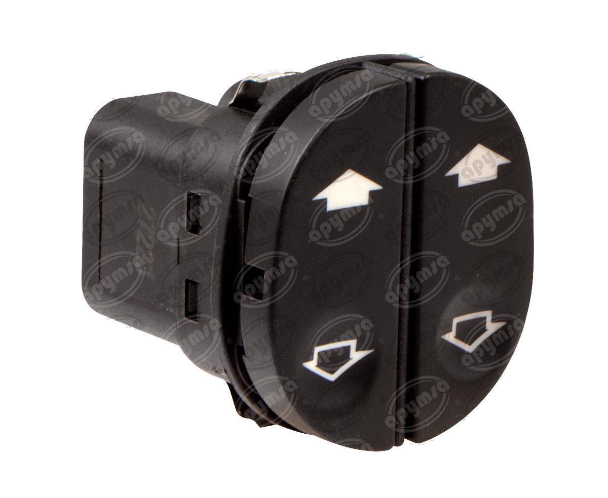 INTERRUPTOR ELEVADOR CRISTAL 8TERMINALES DOBLE FORD K, COURIER, FIESTA QBH DYNAMIC M96FG-14529-BC 