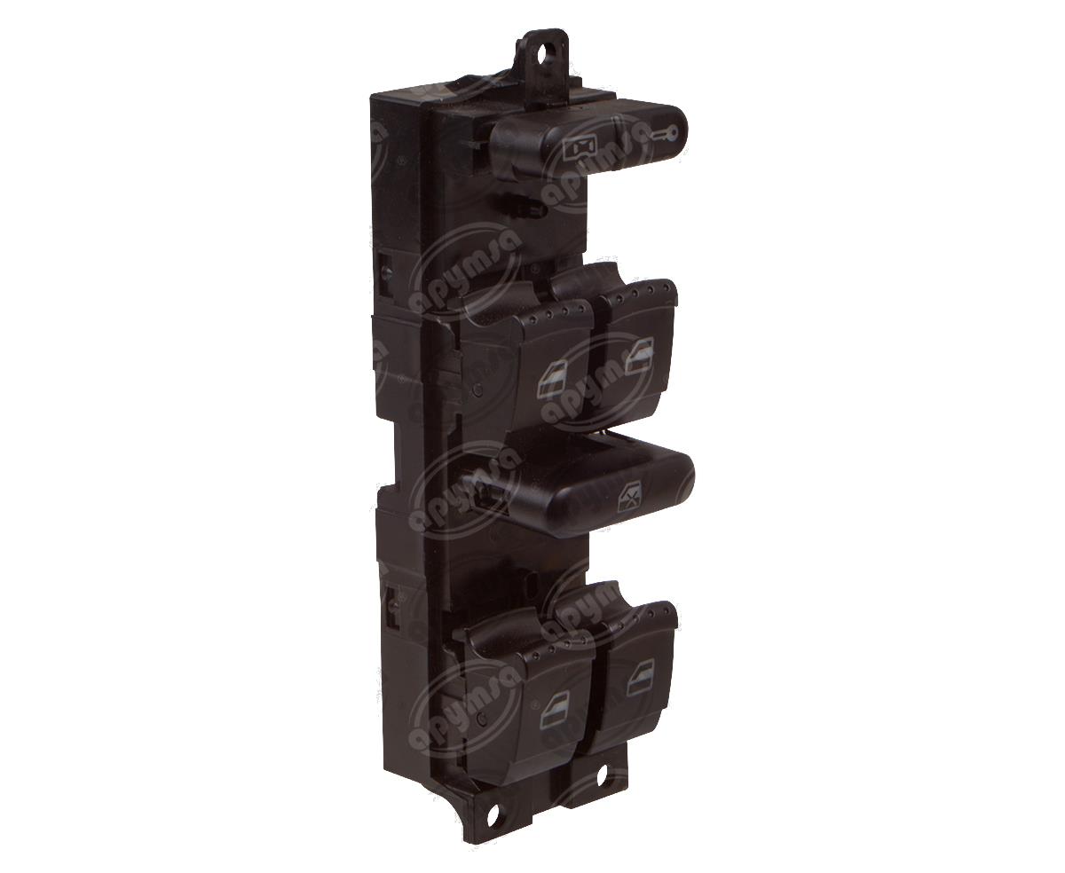 INTERRUPTOR ELEVADOR MAESTRO 10 PUNTAS TERMINALES DELGADAS VW A4 PASSAT QBH DYNAMIC DS-2325 