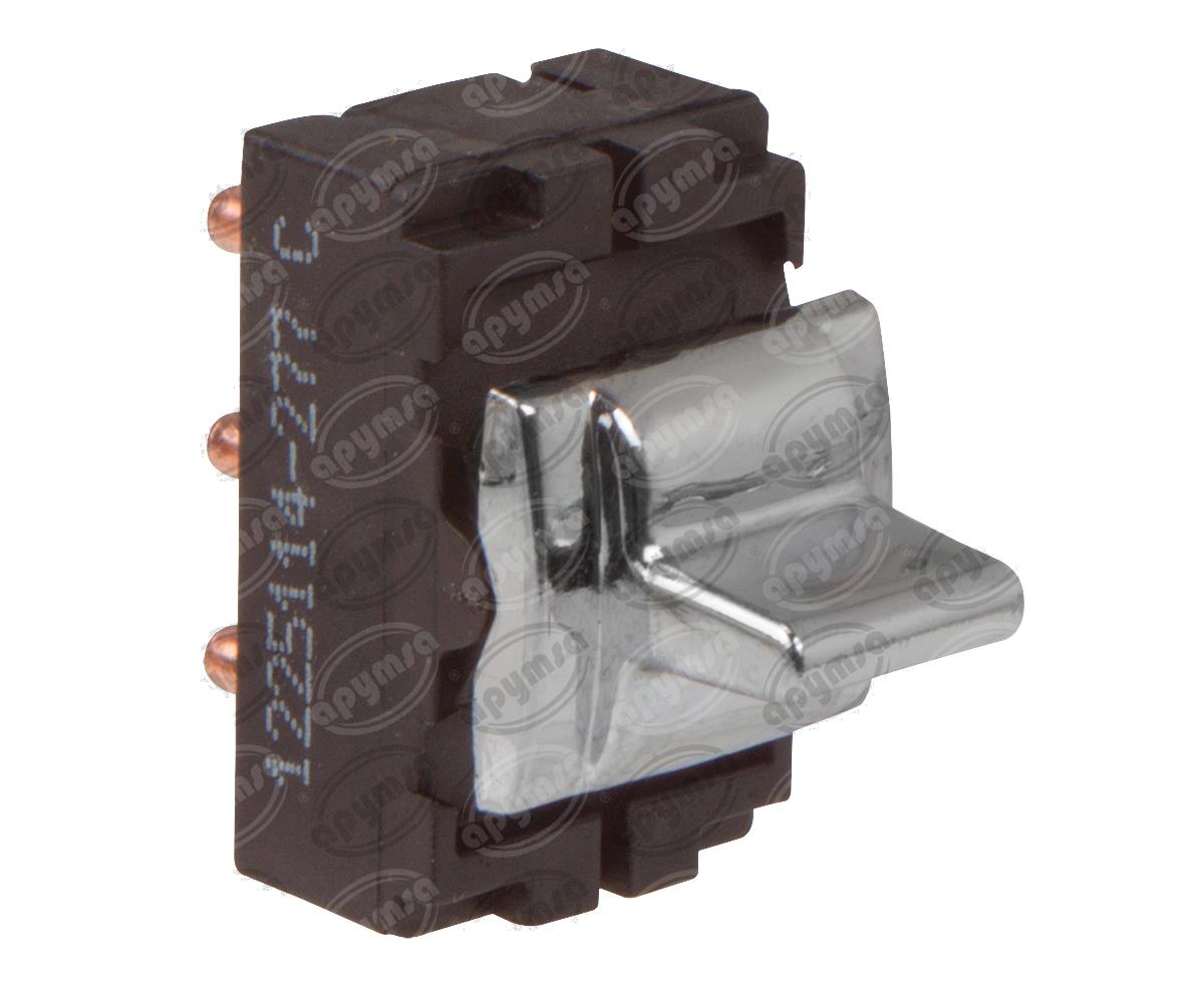 INTERRUPTOR ELEVADOR CRISTAL 6 PUNTAS SENCILLO CROMADO FORD, MERCURY QBH DYNAMIC DWS-1147 
