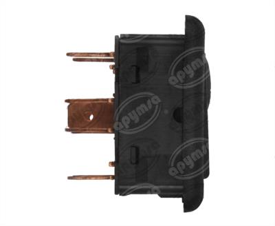 INTERRUPTOR ELEVADOR CRISTAL 10 PUNTAS DOBLE NEGRO FORD UNIVERSAL MARILIA IM11159 