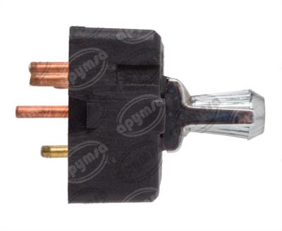 INTERRUPTOR MOVIMIENTO 7TERMINALES ASIENTO CROMADO GM, CHEVROLET NACIONAL 2466400 