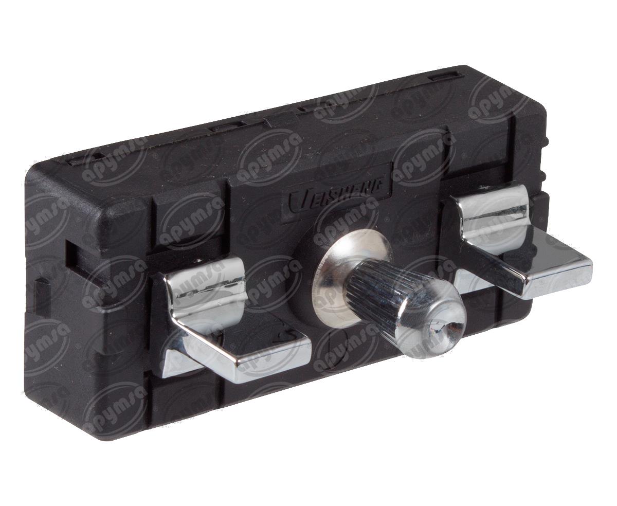 INTERRUPTOR MOVIMIENTO 7TERMINALES ASIENTO CROMADO GM, CHEVROLET NACIONAL 2466400 