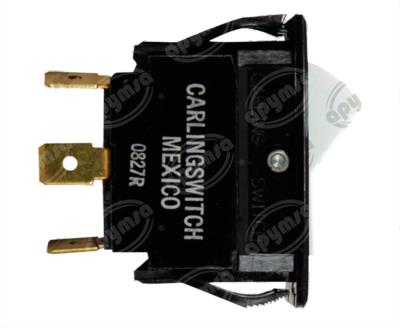 INTERRUPTOR TECLA 12V CON LUZ AMBAR KENWORTH CARLING LTILA51-1L-WH-AM-NBL-12V 