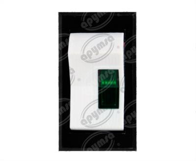 INTERRUPTOR TECLA CON LUZ VERDE KENWORTH CARLING LTILA51-1L-WH-GN-NBL-12V 