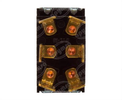 INTERRUPTOR PALANCA 12V 6TERMINALES ( PALANCA LARGA ) QBH DYNAMIC 2528504 