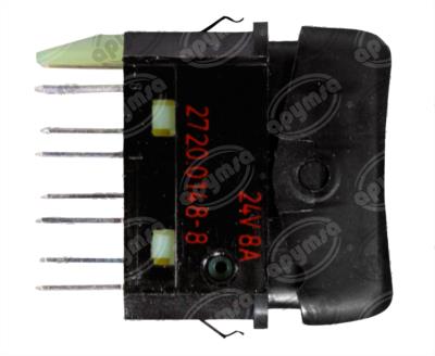 INTERRUPTOR TECLA 24V CON LUZ MERCEDES BENZ MARCOPOLO KOSTAL 03941004 