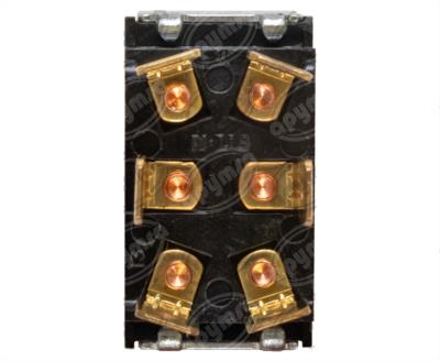 INTERRUPTOR PALANCA 12V 6TERMINALES MOMENTANEO (PALANCA LARGA ) QBH DYNAMIC 2529304 