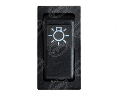 INTERRUPTOR LUZ 6TERMINALES 12V DE TECLA 2 PASOS MINIBUS URBANO MERCEDES OEM 516-142 