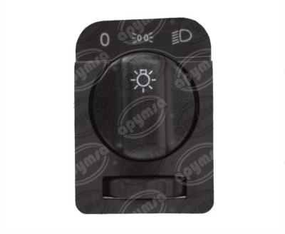 INTERRUPTOR LUZ 10TERMINALES TIPO PERILLA CON REOSTATO CHEVROLET CHEVY QBH DYNAMIC SW9224 