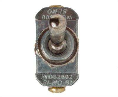 INTERRUPTOR PALANCA 12V 3TERMINALES METALICO ARROW 82602 