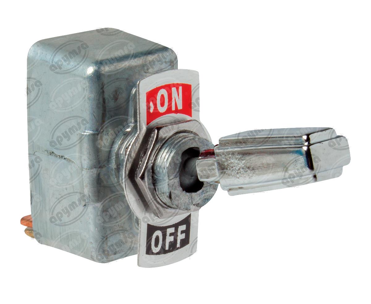 INTERRUPTOR PALANCA 12/24V 2TERMINALES METALICO REFORZADO 50AMP IMPORTADO DS-167 