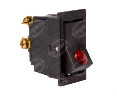 INTERRUPTOR TECLA CON LUZ ROJA UNIVERSAL ARROW 93600FR 