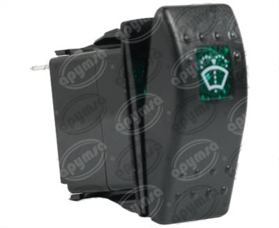 INTERRUPTOR LAVAPARABRISAS 4TERMINALES TIPO TECLA BRËSSER-LKW 20578027-101 